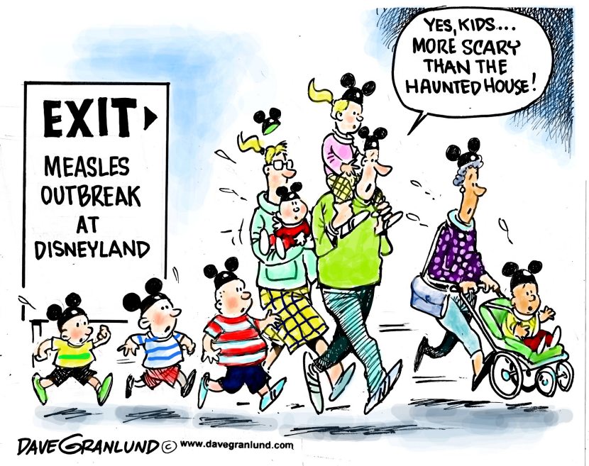 Disneyland measles
