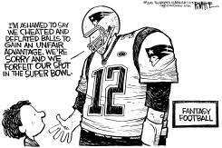 FANTASY FOOTBALL by Rick McKee