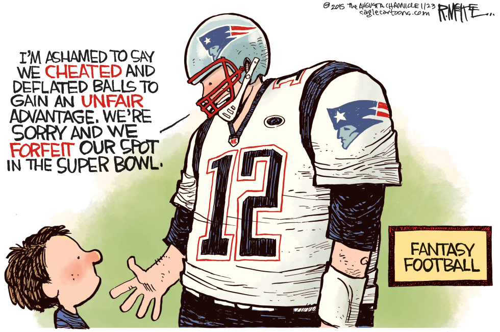  FANTASY FOOTBALL by Rick McKee