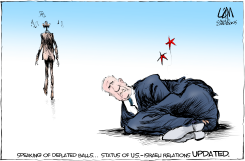 DEFLATED BALLS  by Cam Cardow