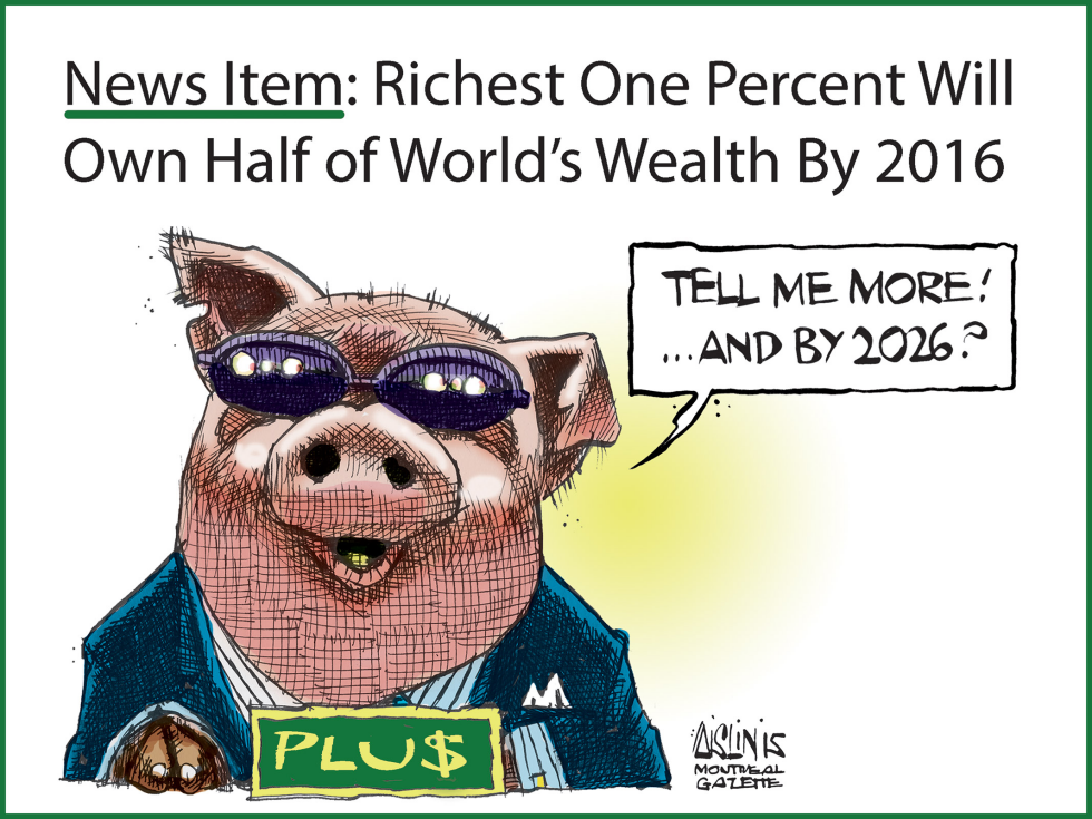  RICHEST 1 OF PEOPLE by Aislin