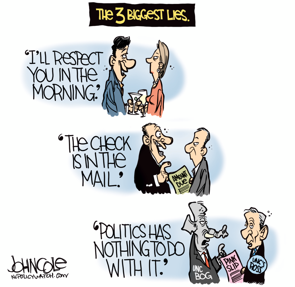 LOCAL NC -- UNC board fires Ross