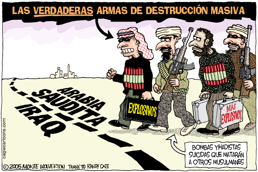 Las verdaderas armas de destruccion masiva / COLOR