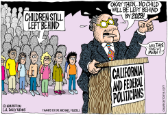 LOCAL-CA STILL LEFT BEHIND  by Monte Wolverton