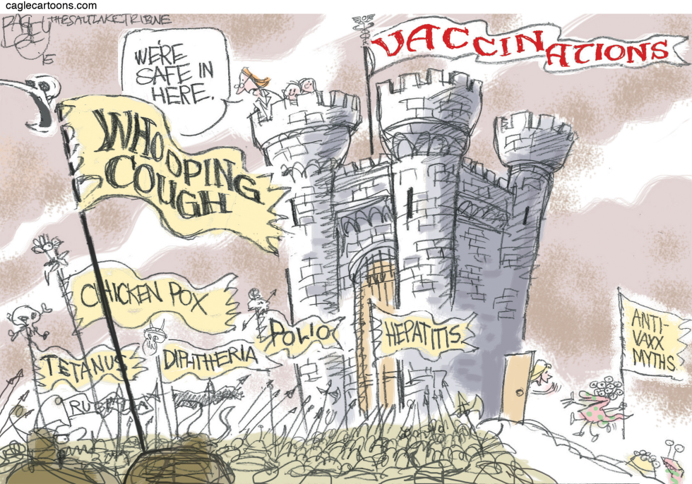  ANTI-VAXXERS  by Pat Bagley