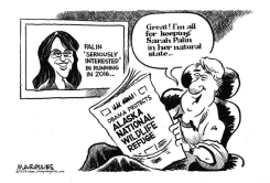 SARAH PALIN 2016 by Jimmy Margulies