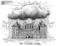NY STATE ALBANY CORRUPTION by Adam Zyglis