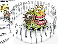 ANTI-VAXXER  by Steve Sack