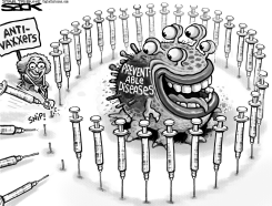 ANTI-VAXXER  by Steve Sack