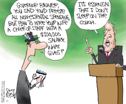 GOV RAUNER- ESSENTIAL SPENDING  LOCAL-IL  by Gary McCoy