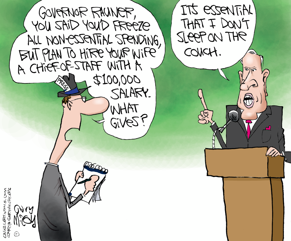  GOV RAUNER- ESSENTIAL SPENDING  LOCAL-IL by Gary McCoy