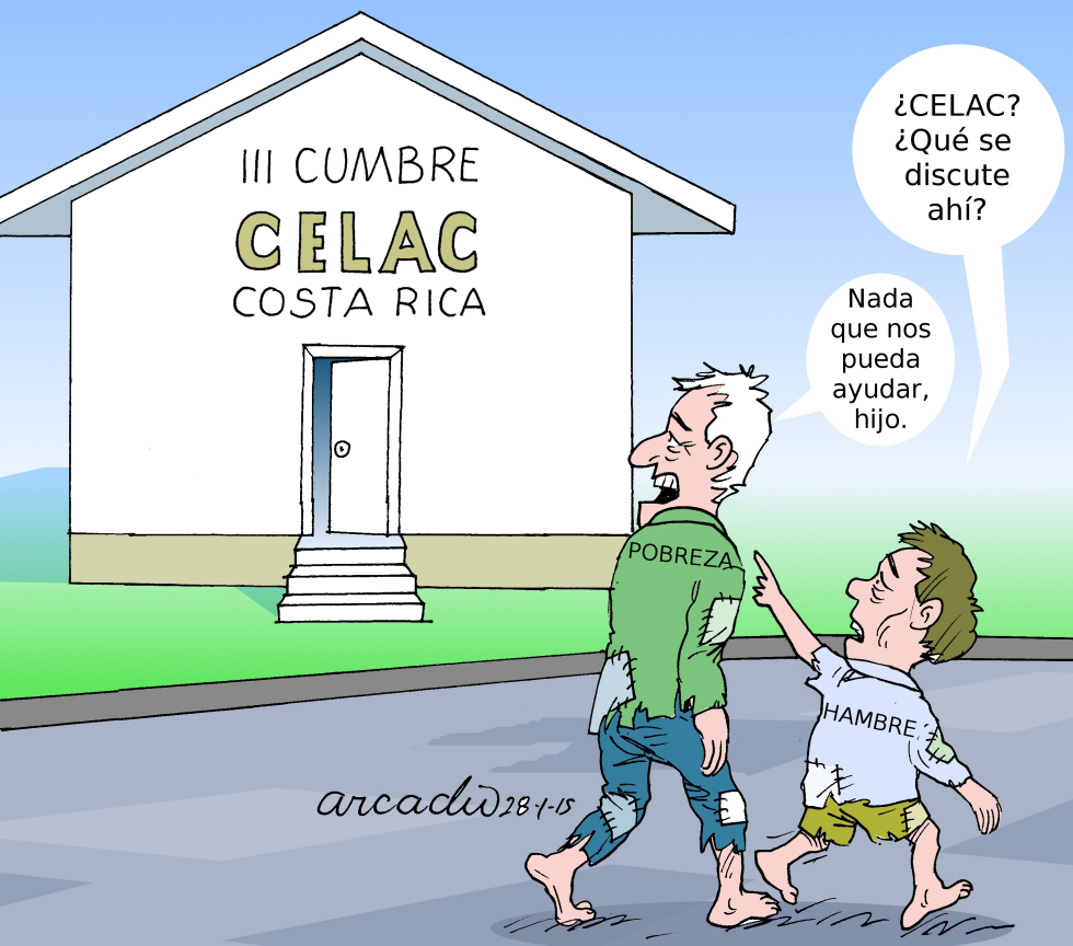  LA CELAC LA POBREZA Y EL HAMBRE by Arcadio Esquivel