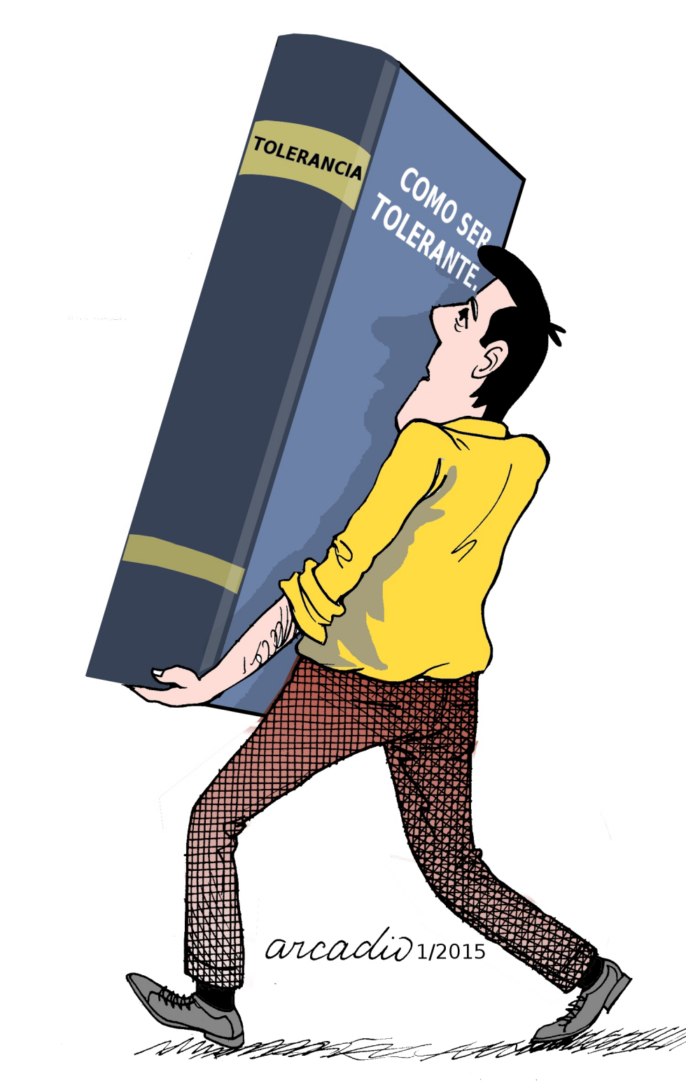 Ser tolerante es duro de aprender