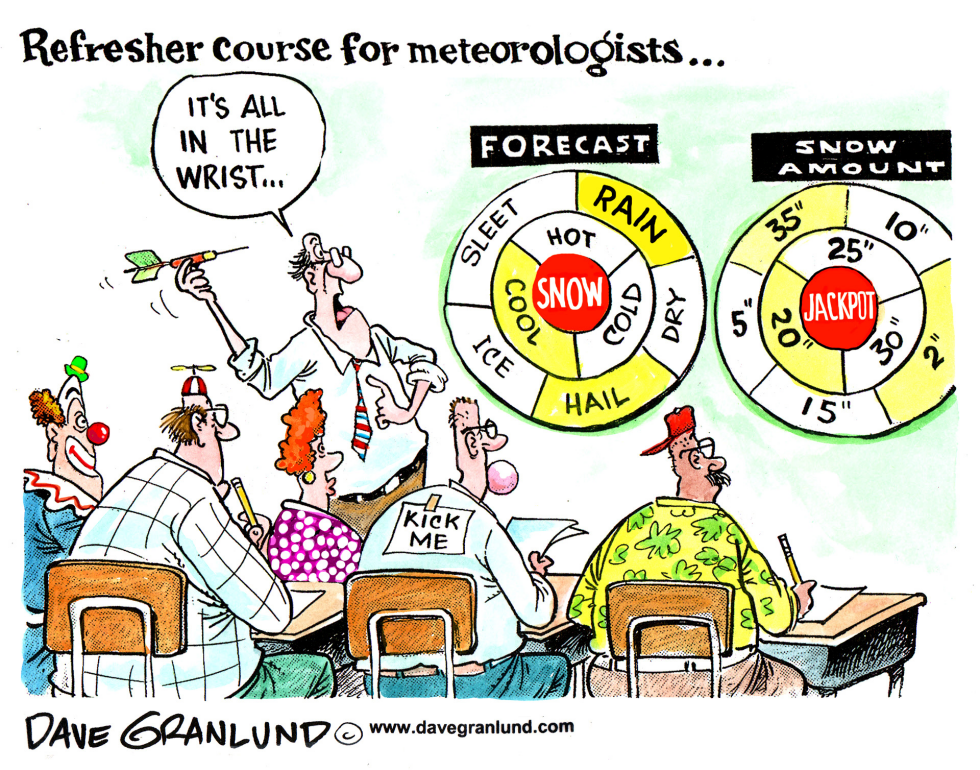  METEOROLOGISTS by Dave Granlund