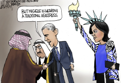 MICHELLE OBAMA UNVEILED by Jeff Darcy