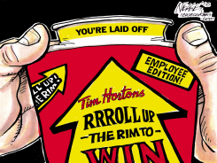 TIMS LAYOFFS by Steve Nease