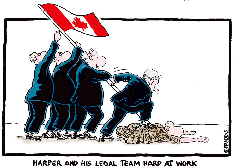 Harper Versus the War Veterans