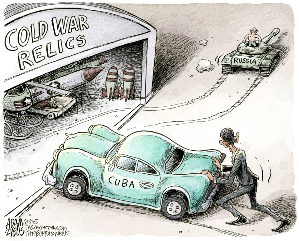  COLD WAR RELICS by Adam Zyglis