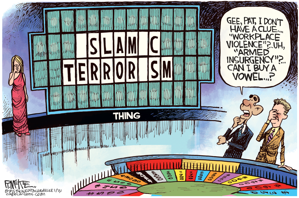  WHEEL OF TERROR by Rick McKee