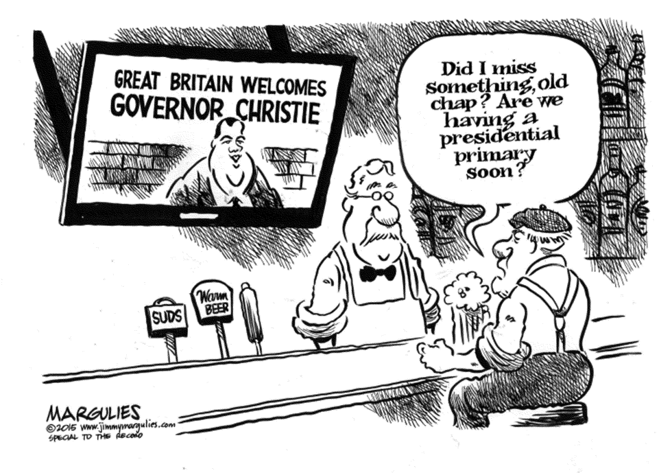 Christie visits Great Britain