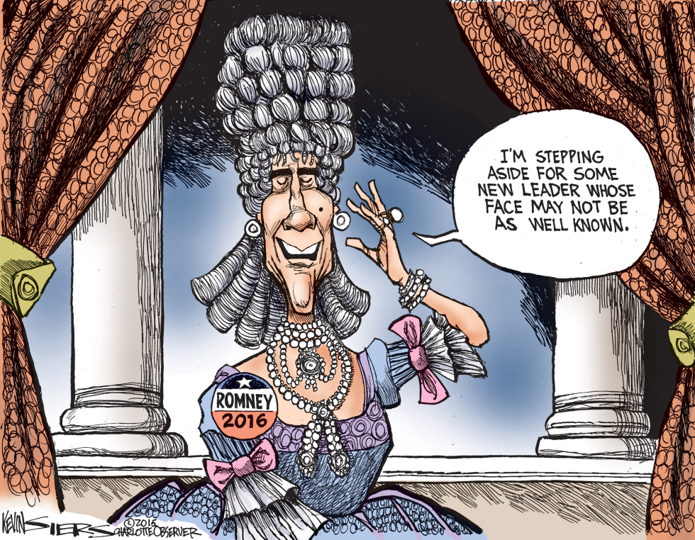 Romney Steps Aside