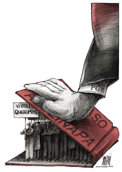 EL CARPETAZO IMPOSIBLE / by Angel Boligan
