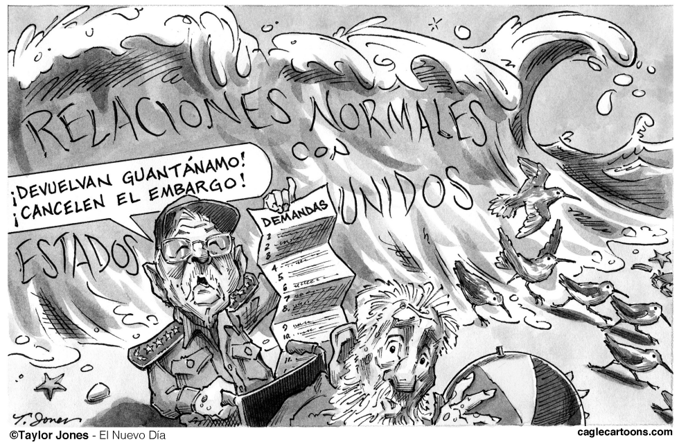 Raúl y Fidel contra la Ola