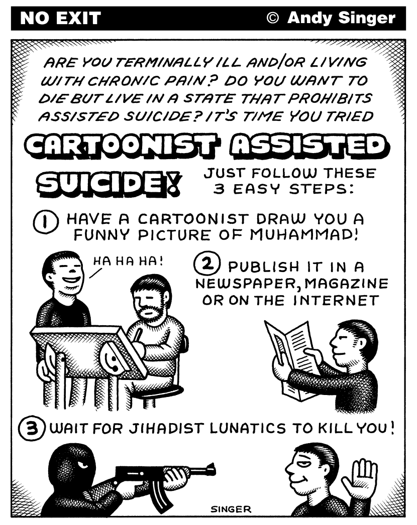 Cartoonist Assisted Suicide
