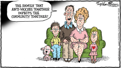 ANTI- VAXXERS by Bob Englehart