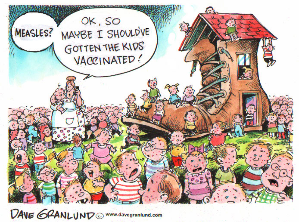 Measles vaccinations