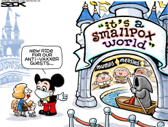 SMALL DISEASED WORLD  by Steve Sack