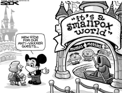 SMALL DISEASED WORLD  by Steve Sack