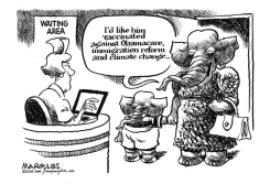 REPUBLICAN VACCINATIONS by Jimmy Margulies