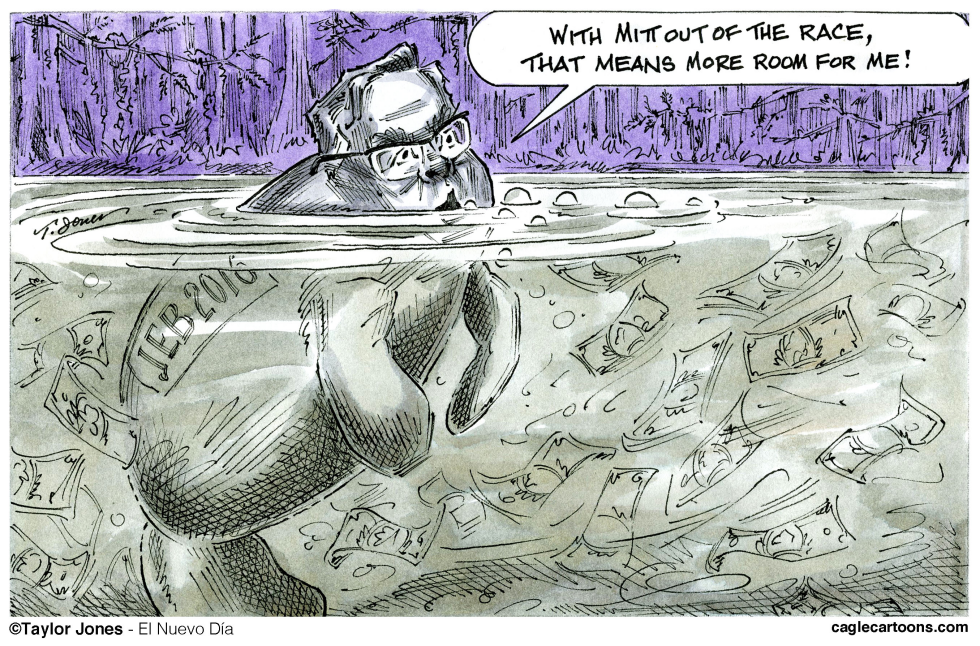 Jeb floats - COLOR