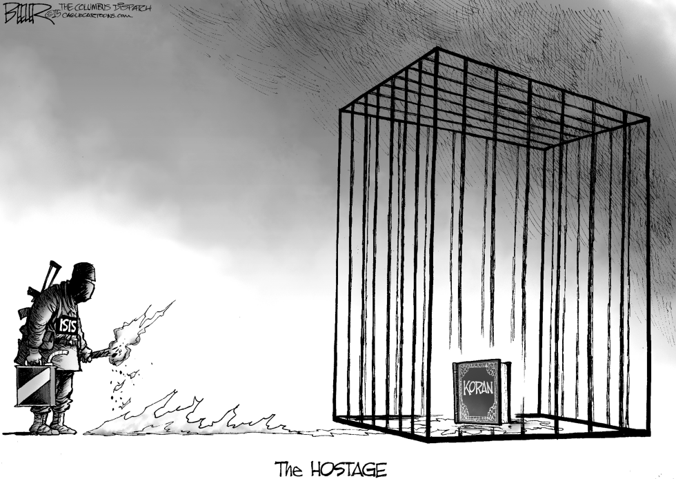 ISIS Book Burning