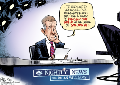 BRIAN WILLIAMS  by Nate Beeler