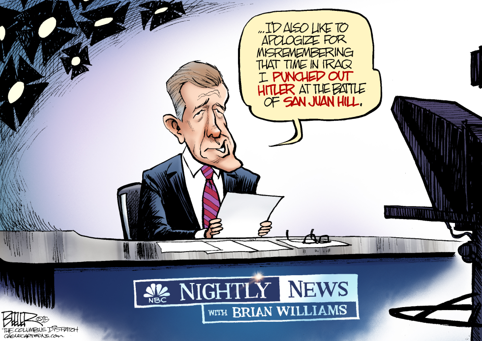  BRIAN WILLIAMS by Nate Beeler