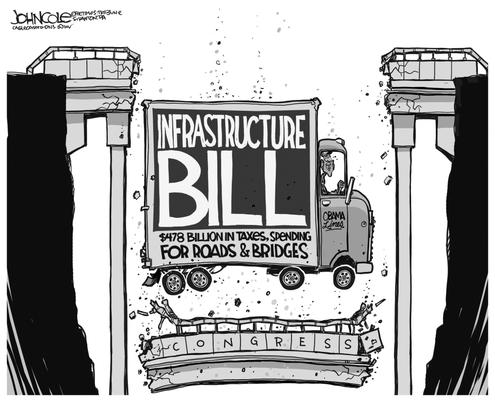 Congressional bridge collapse BW