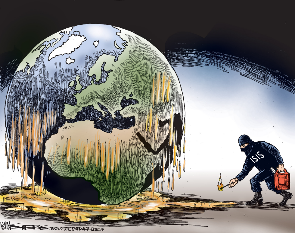 ISIS Burns