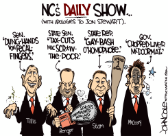 LOCAL NC  NORTH CAROLINA'S DAILY SHOW  by John Cole