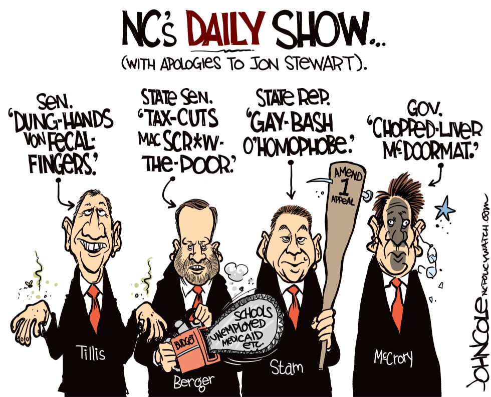  LOCAL NC  NORTH CAROLINA'S DAILY SHOW by John Cole