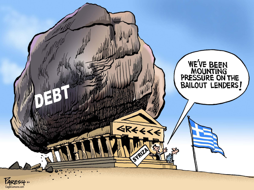 Greek Debt issue COLOR