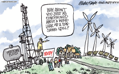 NIMBY  by Mike Keefe