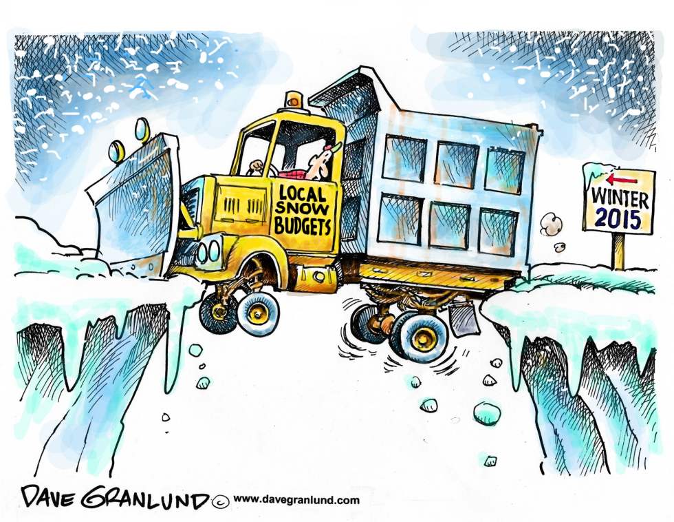  SNOW BUDGETS 2015 by Dave Granlund