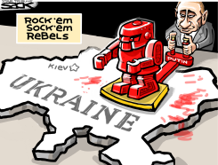 PUTIN PROXY  by Steve Sack