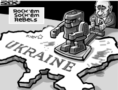 PUTIN PROXY by Steve Sack