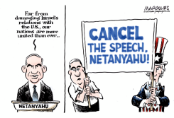 NETANYAHU SPEECH  by Jimmy Margulies