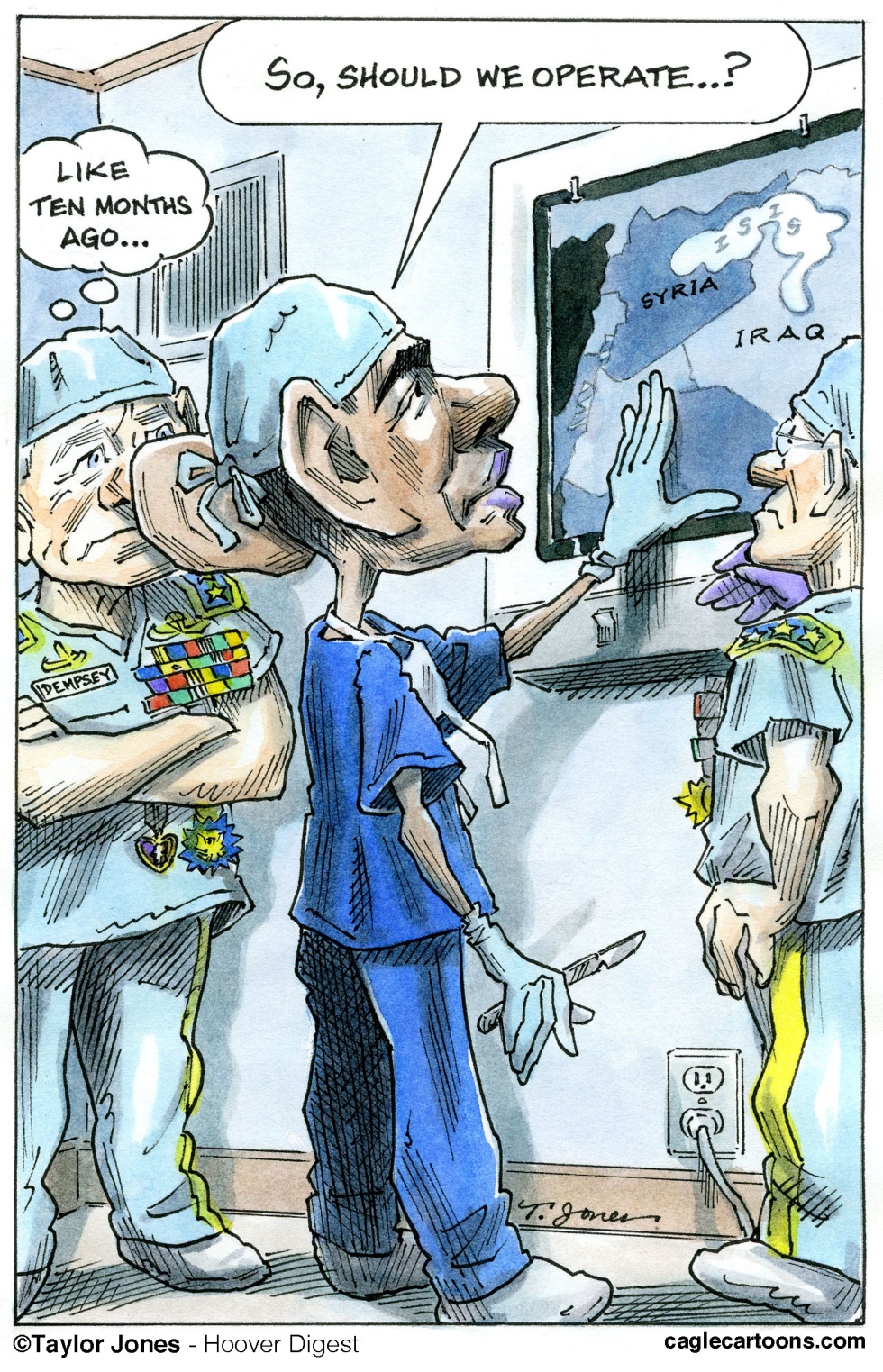 Obama surgical strike - COLOR