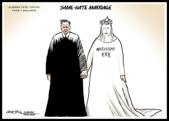 ROY MOORE  KKK SAME-HATE MARRIAGE by J.D. Crowe