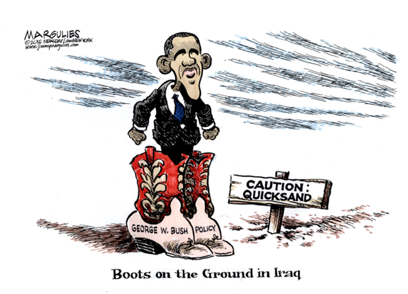 Obama war powers color
